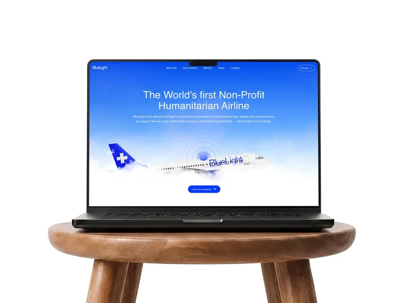 BlueLight website